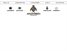 Tablet Screenshot of aksarben.org